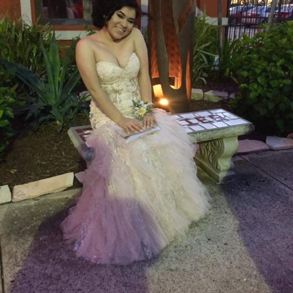 Jovanni Pink Prom Dress